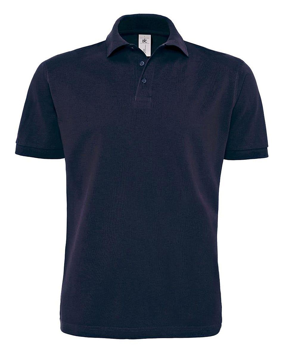 B&C Mens Heavymill Polo Shirt in Navy Blue (Product Code: PU422)