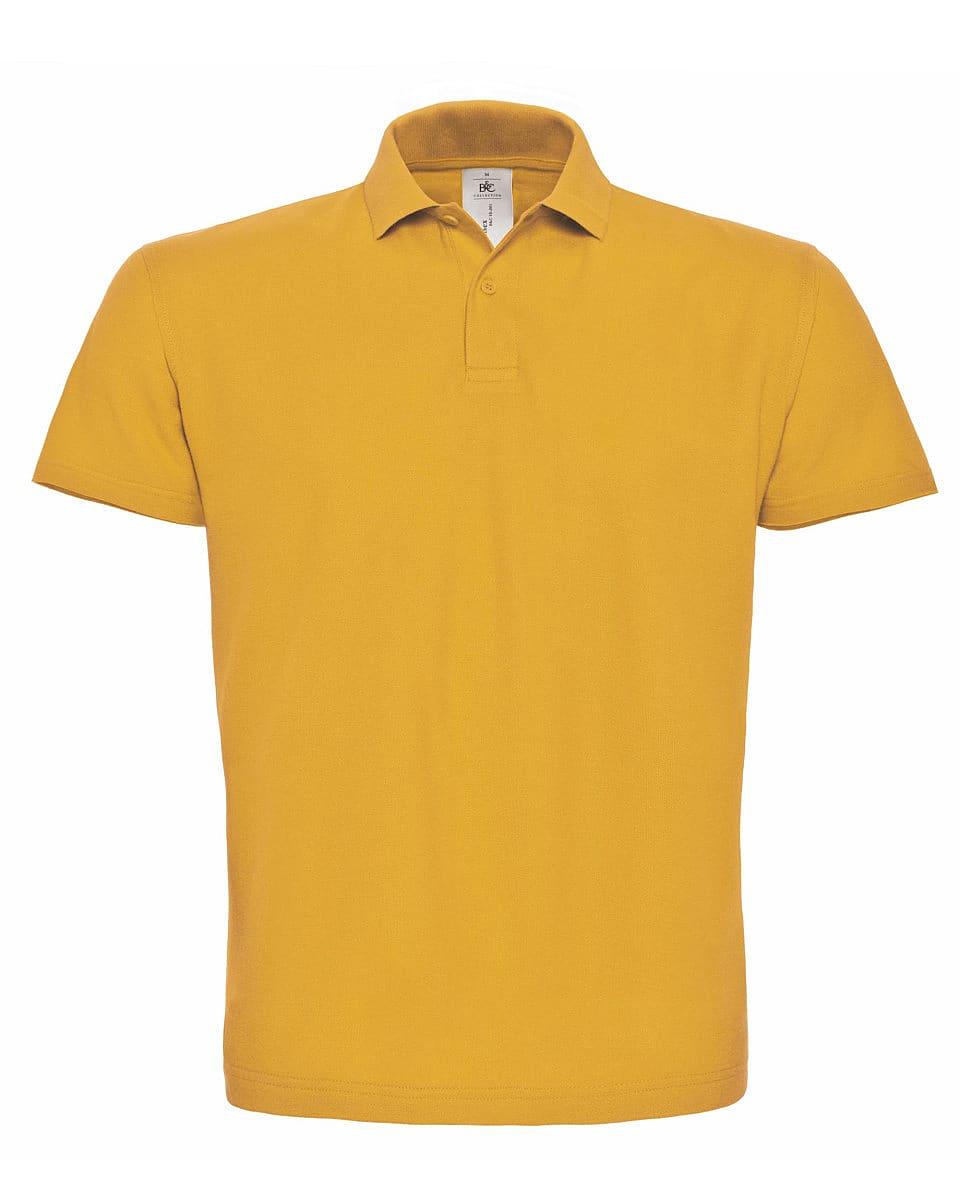 B&C ID.001 Polo Shirt in Chilli Gold (Product Code: PUI10)