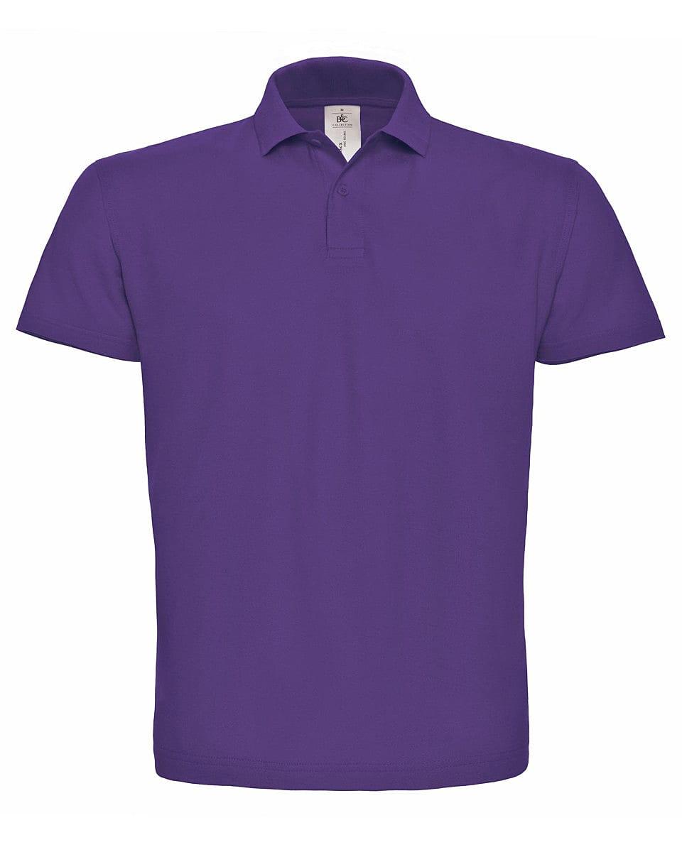 B&C ID.001 Polo Shirt in Purple (Product Code: PUI10)