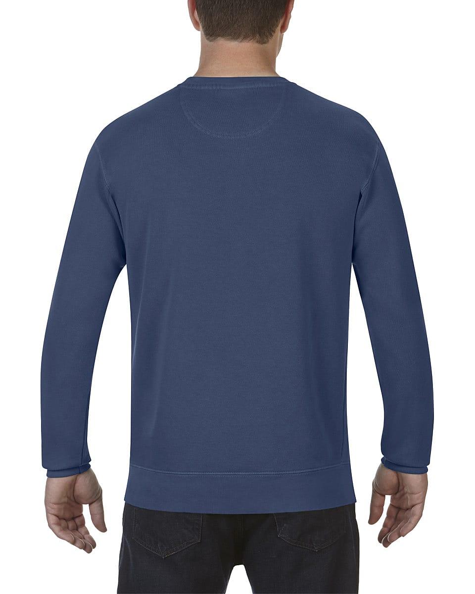 Comfort Colors Adult Crewneck Sweater in China Blue (Product Code: CC1566)