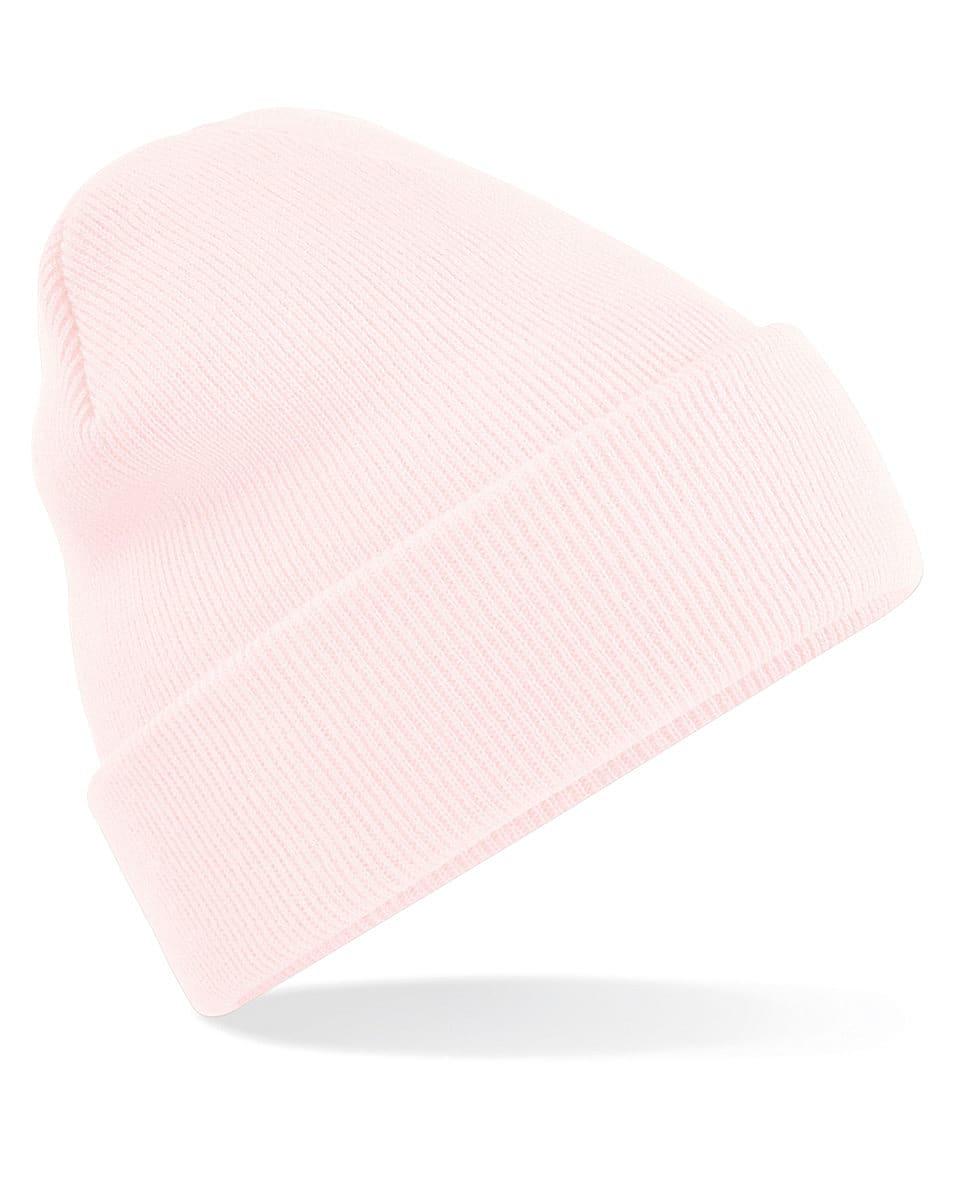 Beechfield Original Cuffed Beanie Hat in Pastel Pink (Product Code: B45)