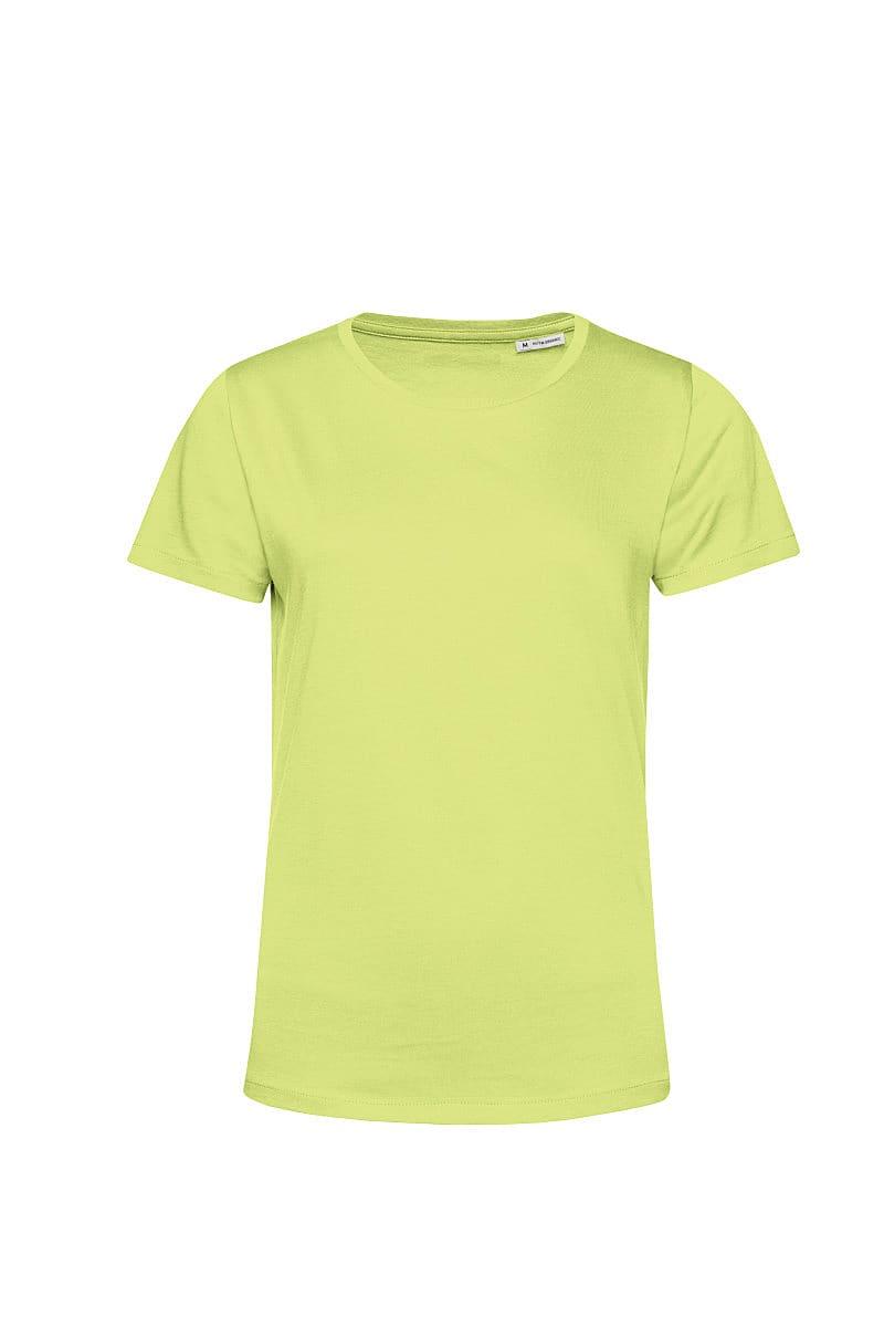 B&C Womens Organic E150 T-Shirt in Lime (Product Code: TW02B)