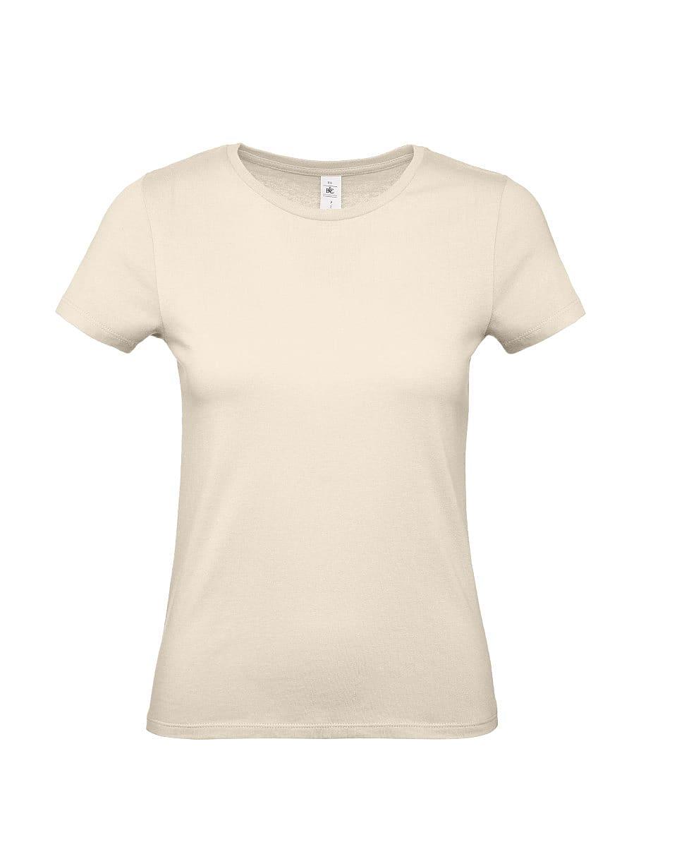 B&C Womens E150 T-Shirt in Natural (Product Code: TW02T)