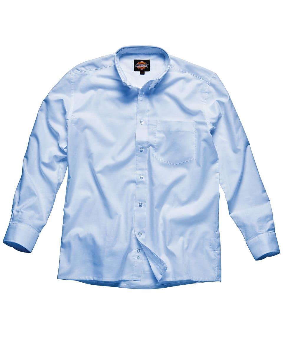 Dickies Long-Sleeve Oxford Shirt in Light Blue (Product Code: SH64200)