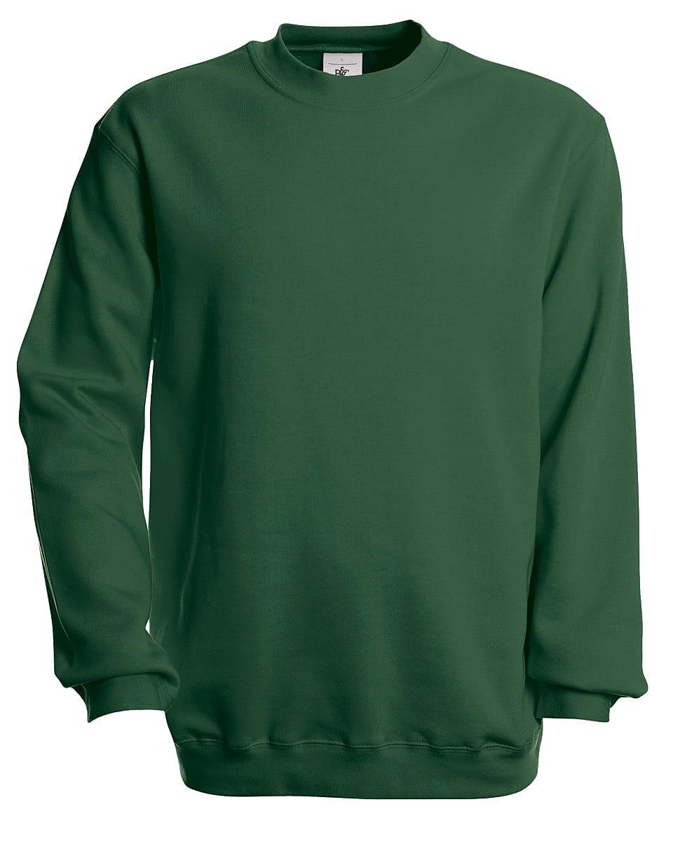 B&C Set In Sweatshirt in Bottle Green (Product Code: WU600)