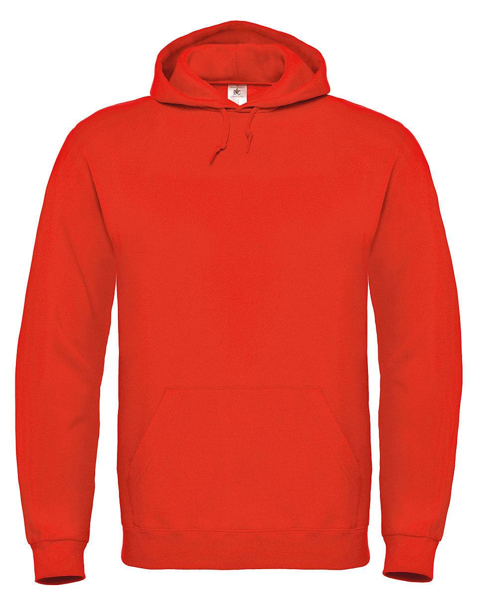 B&C ID.003 Hoodie in Fire Red (Product Code: WUI21)