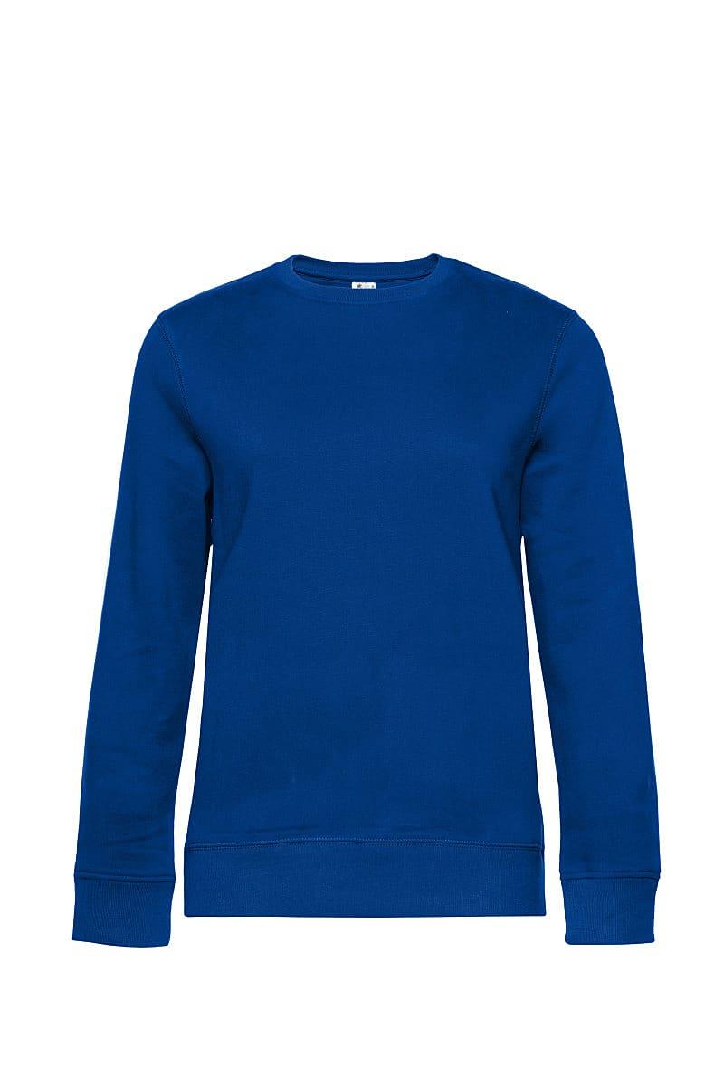 B&C Womens Queen Crew Neck Sweat in Royal Blue (Product Code: WW01Q)