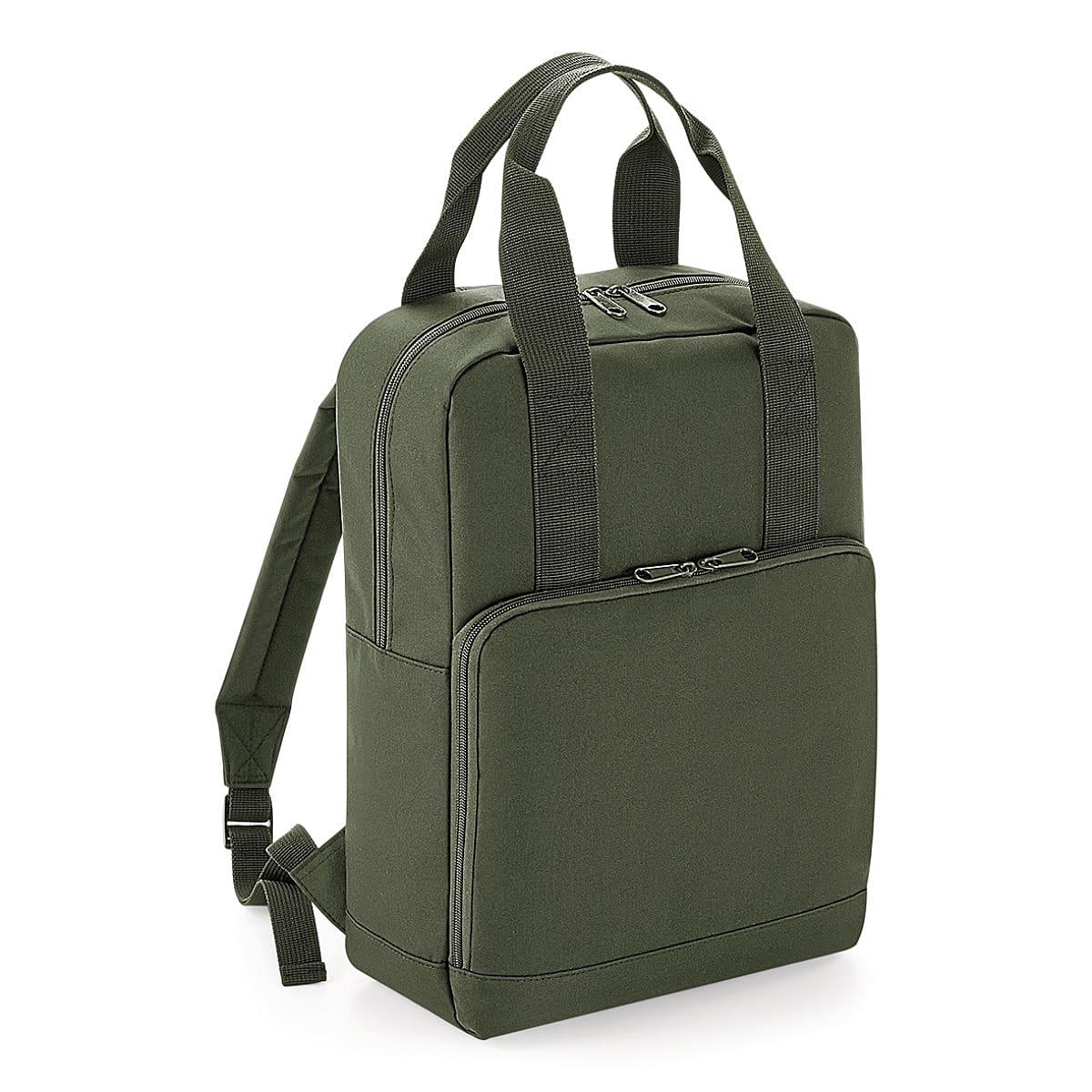 Bagbase Twin Handle Backpack in Olive Green (Product Code: BG116)