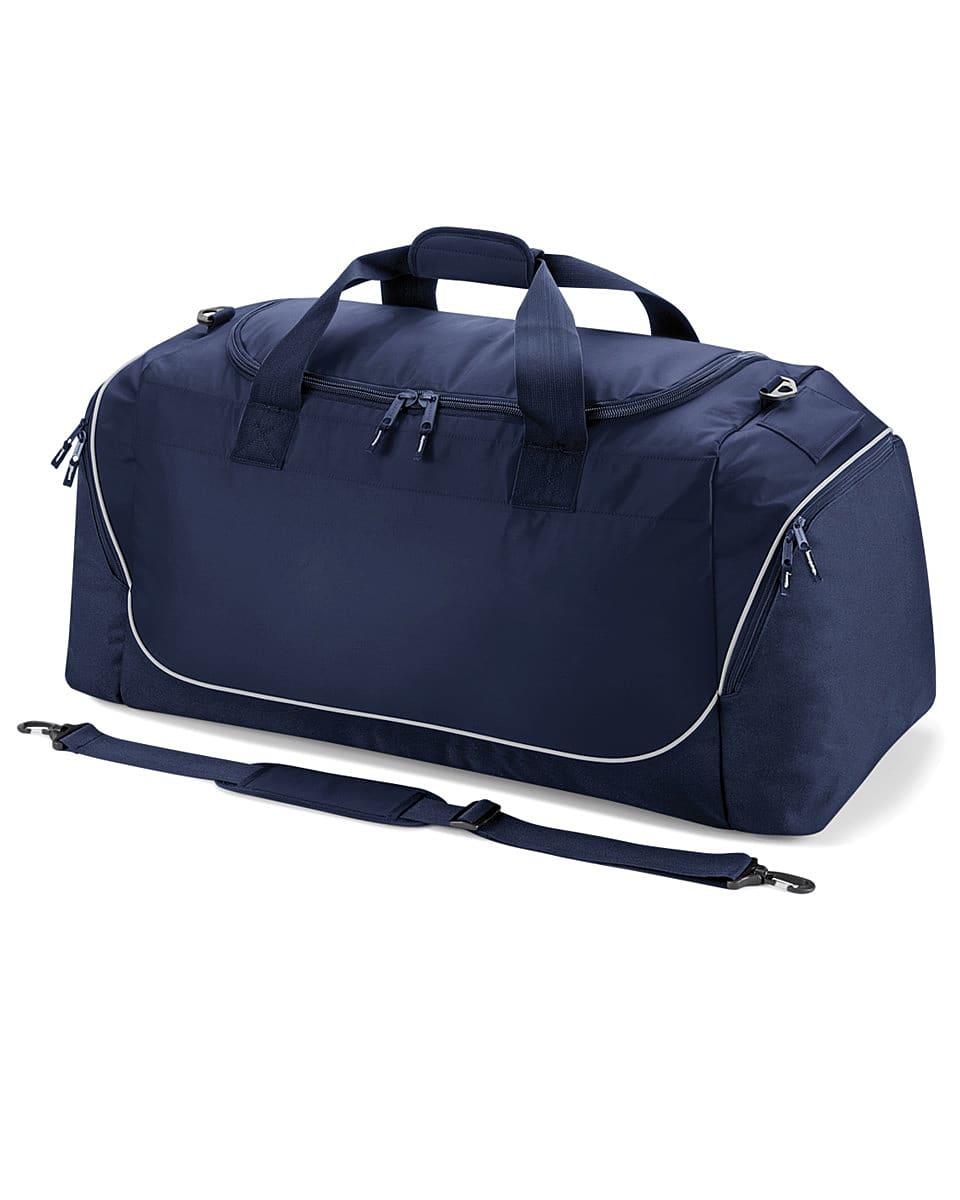 Quadra Teamwear Jumbo Kit Bag in French Navy / Light Grey (Product Code: QS88)