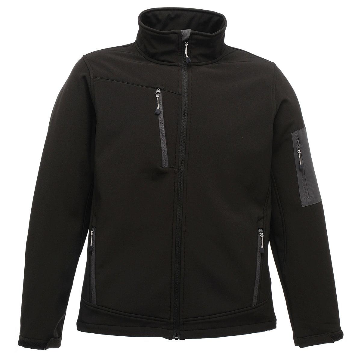 Regatta Arcola Softshell Jacket in Black / Seal Grey (Product Code: TRA674)