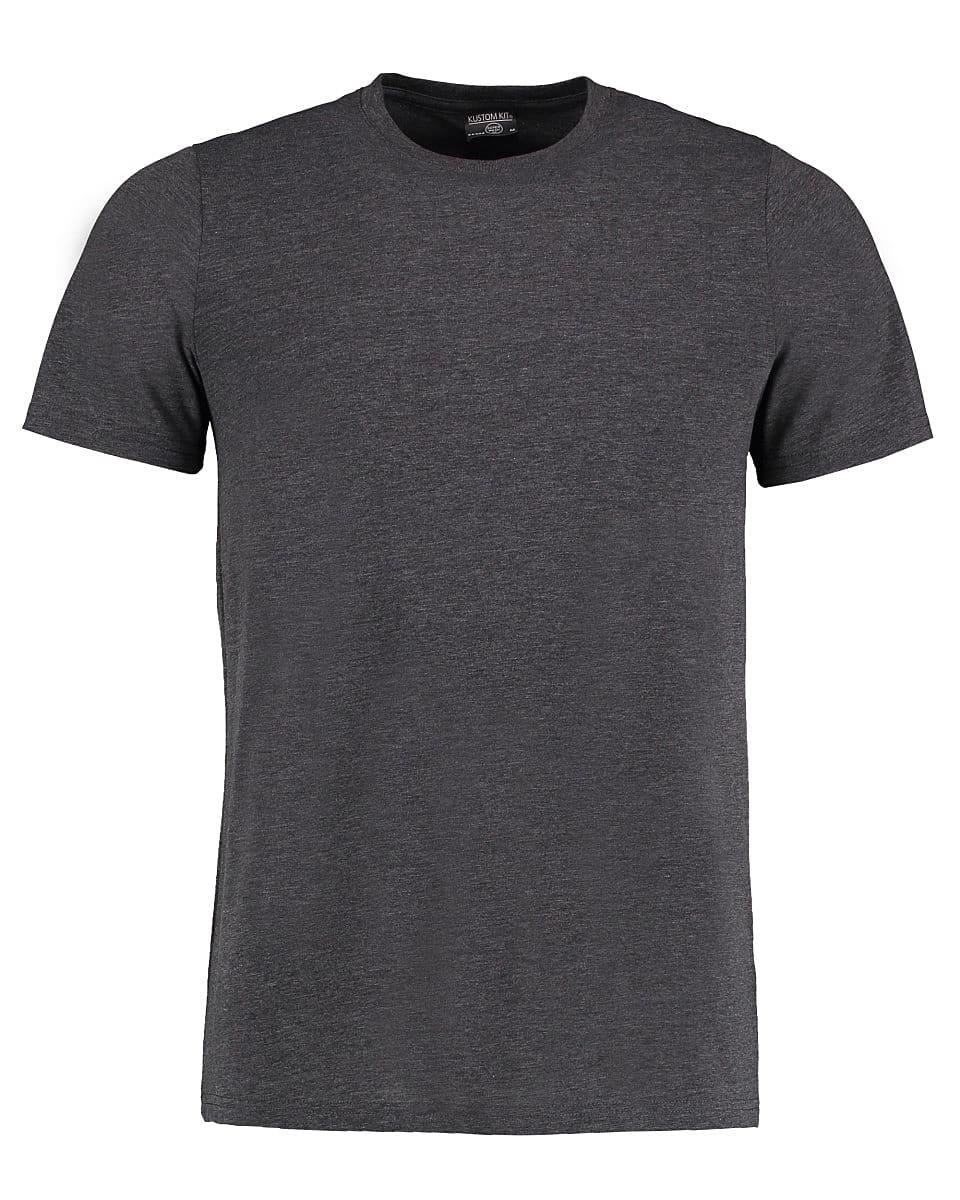Kustom Kit Superwash 60 T-Shirt in Dark Grey Marl (Product Code: KK504)