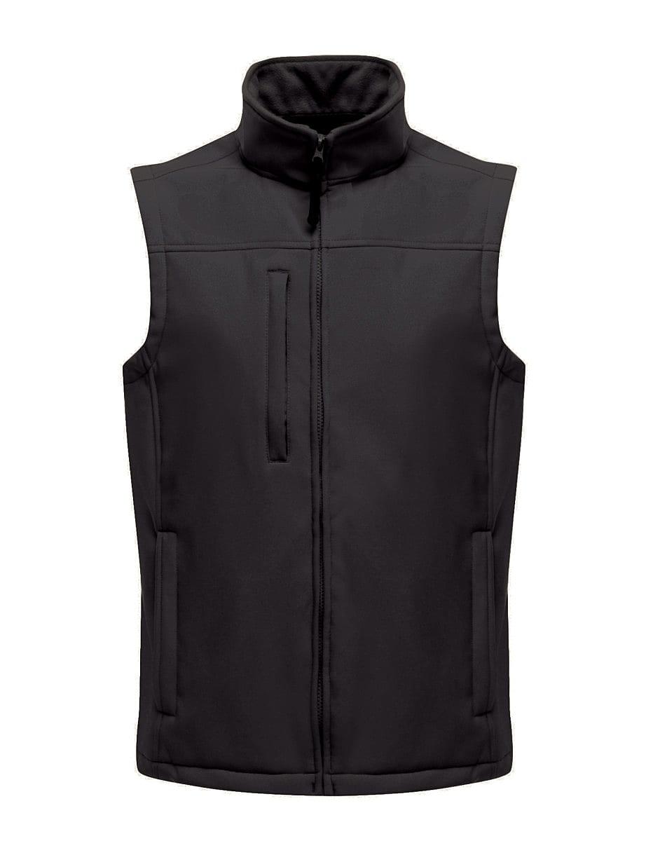 Regatta Flux Softshell Bodywarmer in Black (Product Code: TRA788)