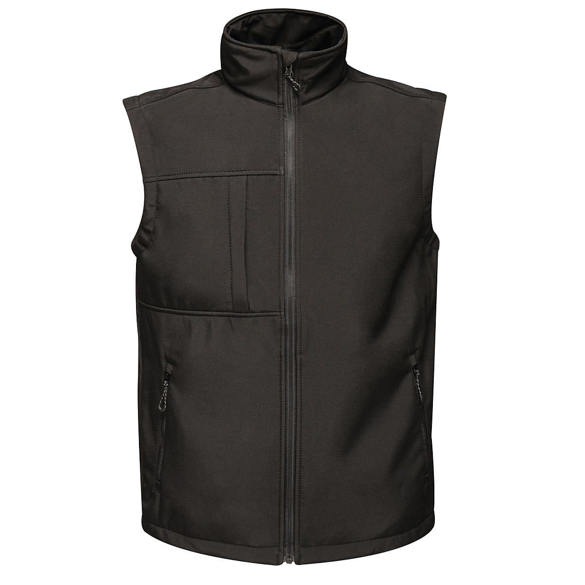 Regatta Mens Octagon II Softshell Bodywarmer in Black (Product Code: TRA848)