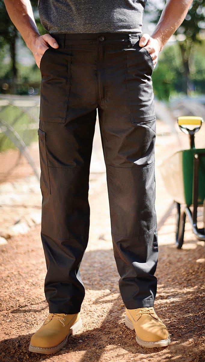 Regatta Mens New Action Trousers (Long) | TRJ330L | Workwear Supermarket