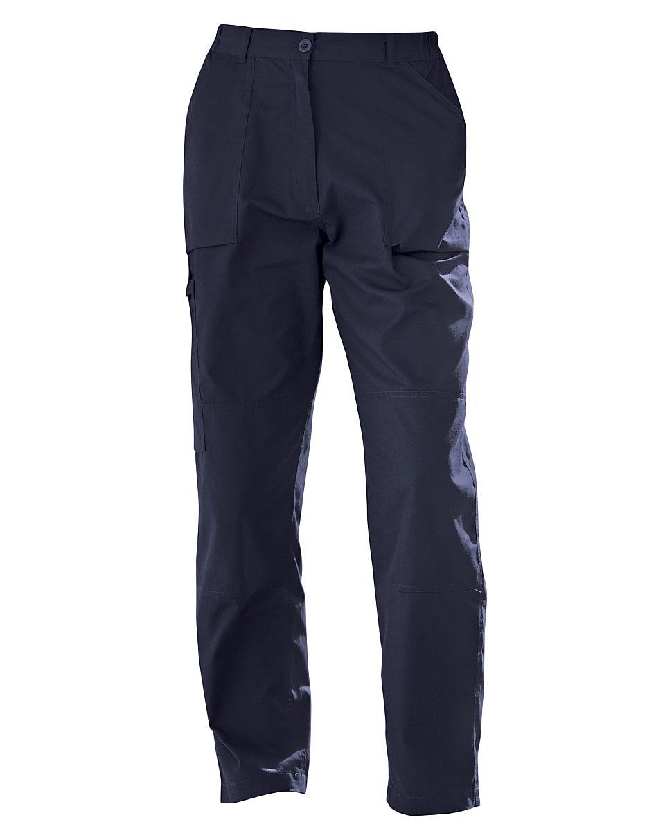 Regatta Womens New Action Trousers (Short) in Navy Blue (Product Code: TRJ334S)