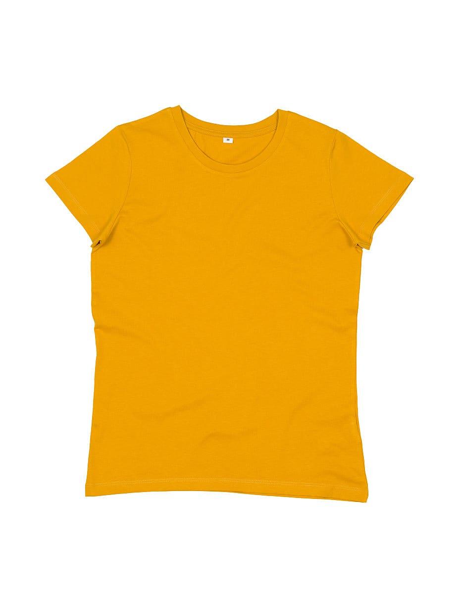 Mantis Womens Essential Organic T-Shirt in Mustard (Product Code: M02)