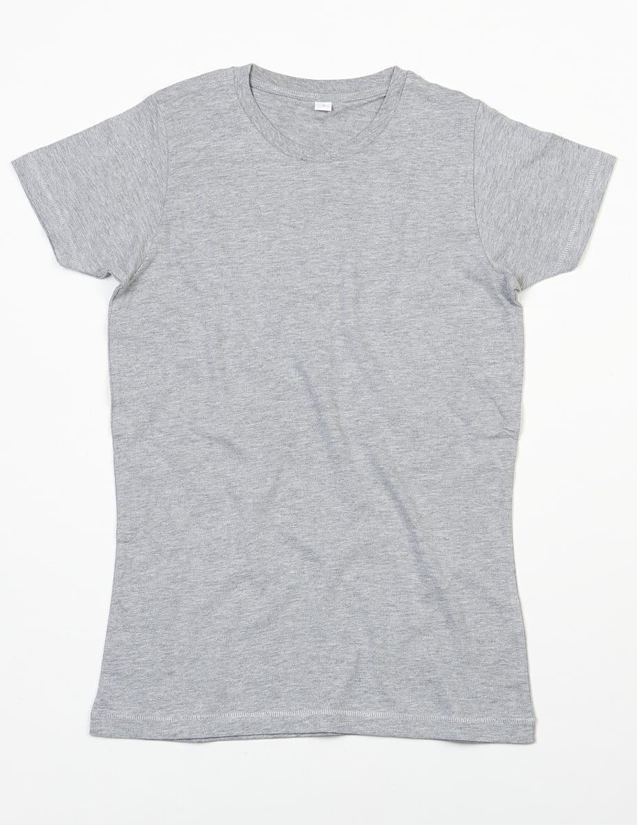 Mantis Womens Superstar T-Shirt in Heather Grey Melange (Product Code: M69)