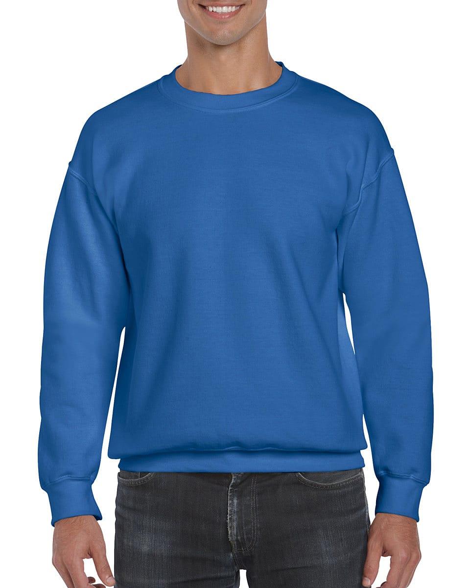 Gildan DryBlend Adult Set-In Sweatshirt in Royal Blue (Product Code: 12000)