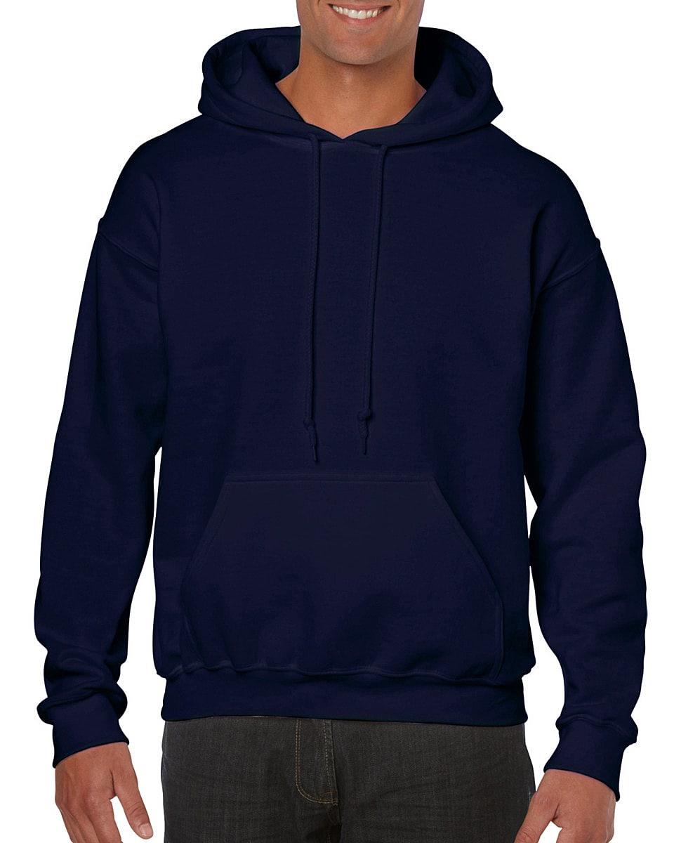 Gildan Heavy Blend Adult Hoodie in Navy Blue (Product Code: 18500)