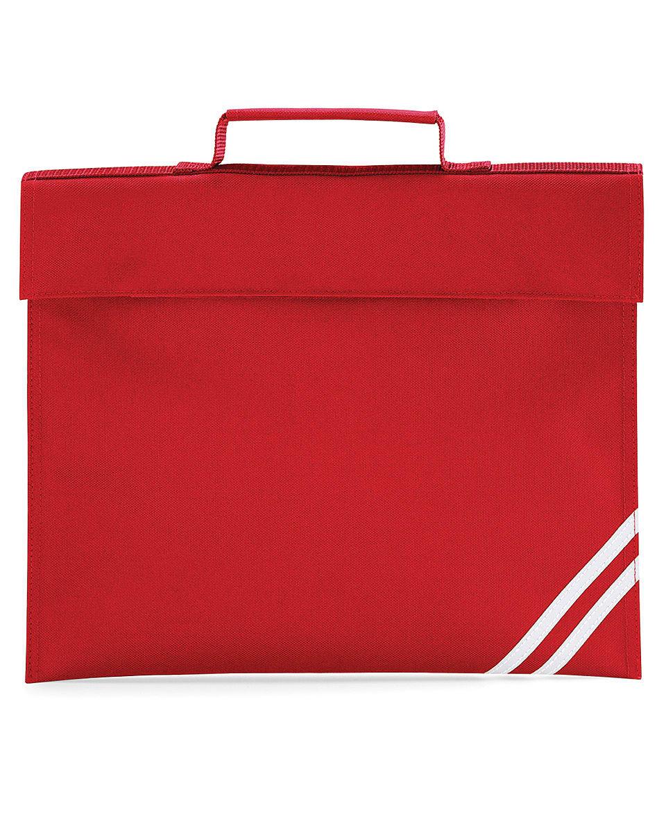 Quadra Classic Book Bag in Classic Red (Product Code: QD456)