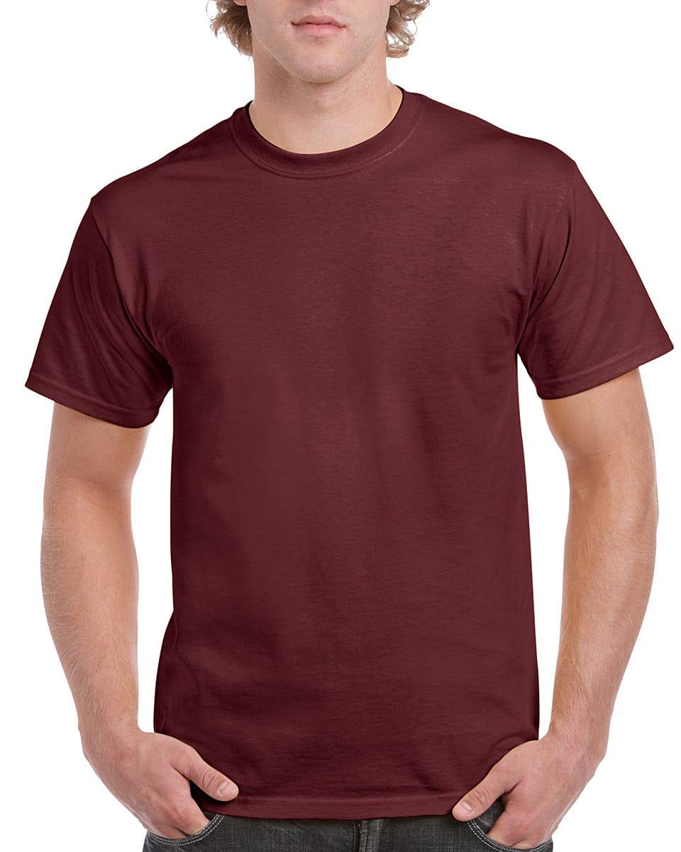 Gildan Ultra Cotton T-Shirt in Maroon (Product Code: 2000)
