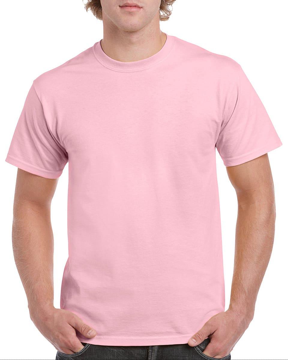Gildan Heavy Cotton T-Shirt in Light Pink (Product Code: 5000)