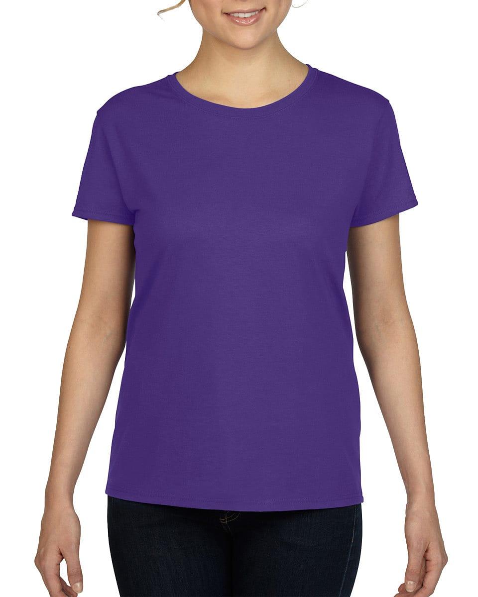Gildan Womens Heavy Cotton Missy Fit T-Shirt in Lilac (Product Code: 5000L)