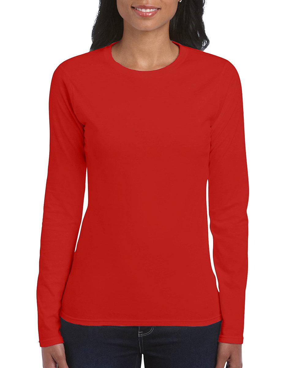 Gildan Womens Softstyle Long-Sleeve T-Shirt | 64400L | Workwear Supermarket