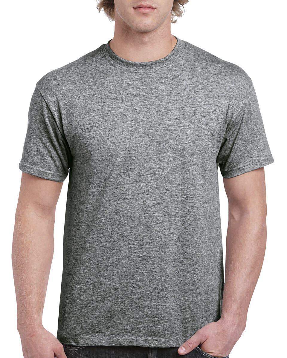 Gildan Hammer Gildan Mens Hammer T-Shirt in Graphite Heather (Product Code: H000)