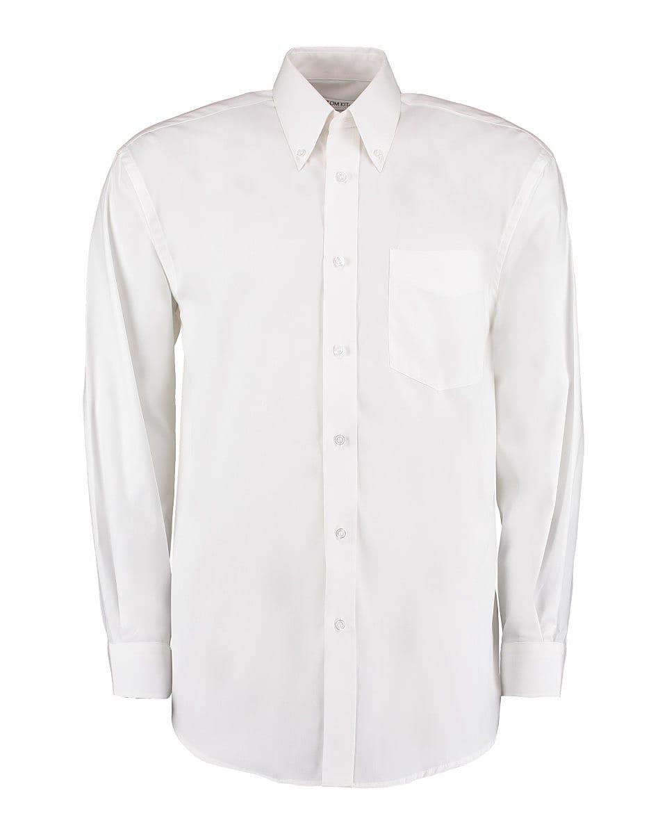 Kustom Kit Mens Long-Sleeve Corporate Oxford Shirt | KK105 | Workwear ...