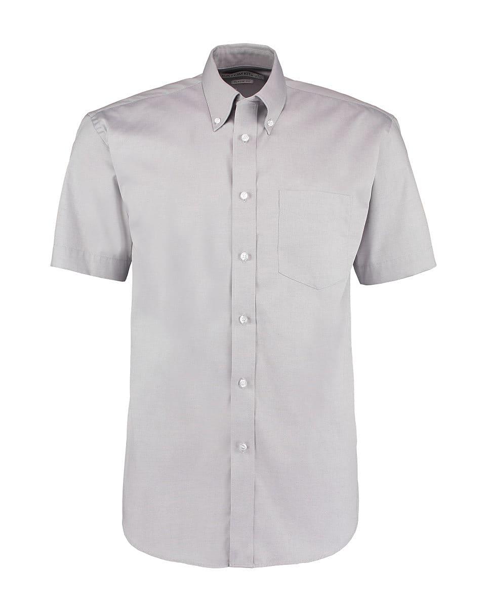 Kustom Kit Mens Short-Sleeve Corporate Oxford Shirt | KK109 | Workwear ...