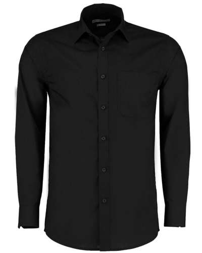 Kustom Kit Mens Long-Sleeve Poplin Shirt