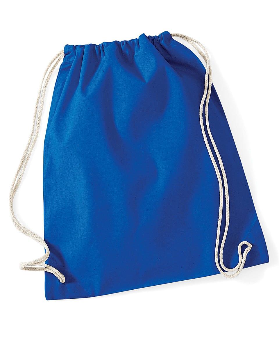 Westford Mill Cotton Gymsac in Bright Royal (Product Code: W110)