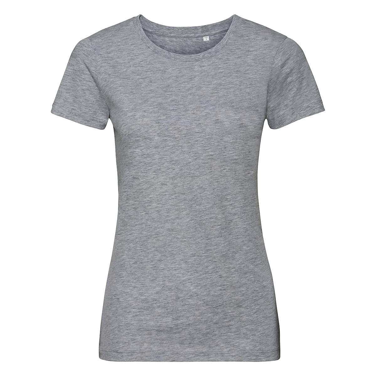 Russell Womens Authentic Organic T-Shirt in Light Oxford (Product Code: R108F)