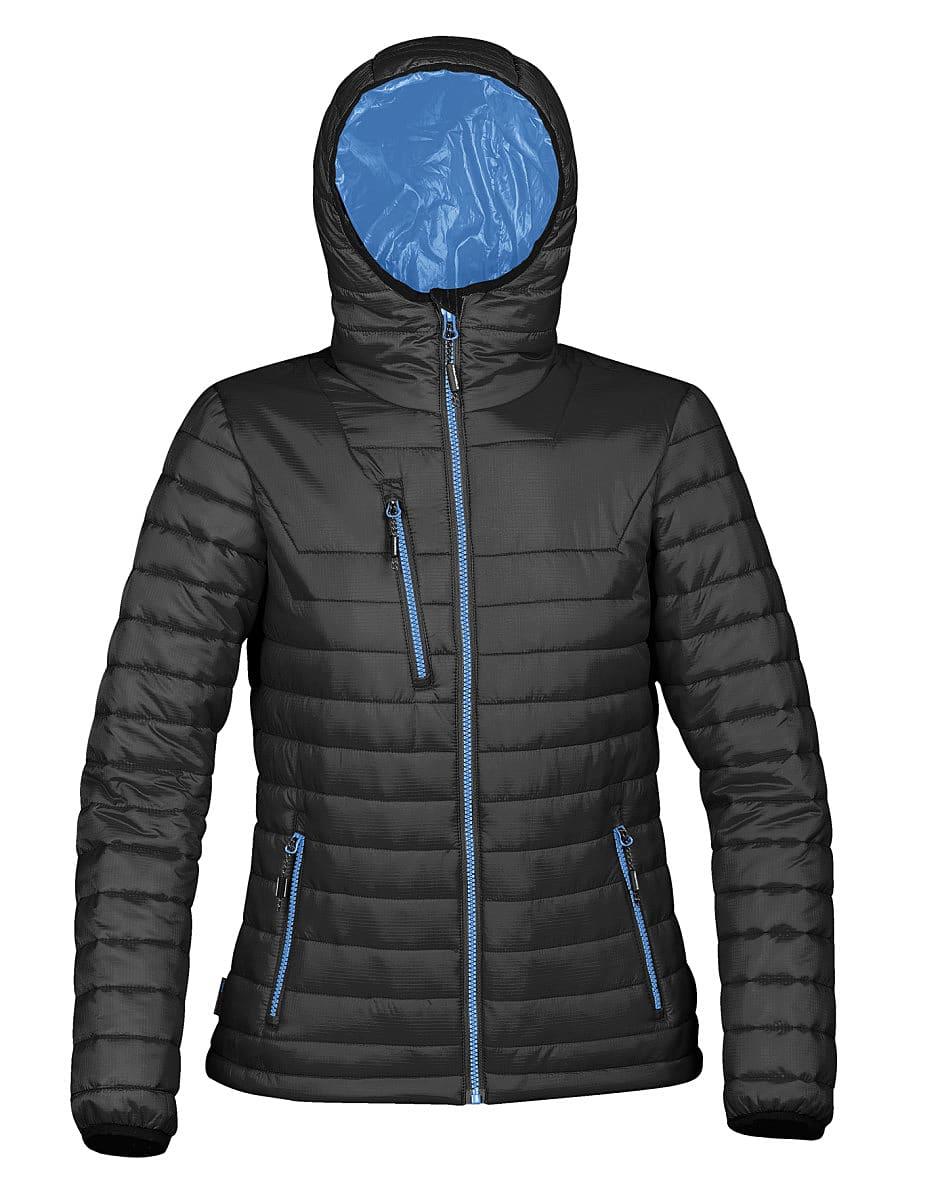 Stormtech Womens Gravity Thermal Jacket in Black / Marine Blue (Product Code: AFP-1W)