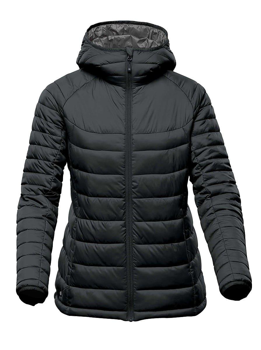 Stormtech Womens Stavanger Thermal Jacket in Black / Graphite (Product Code: AFP-2W)