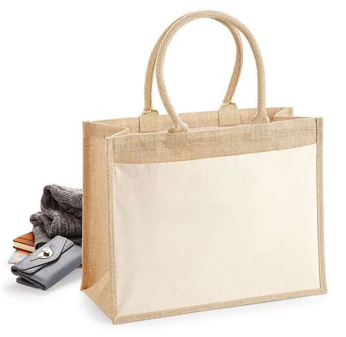 Westford Mill Pocket Jute Shopper
