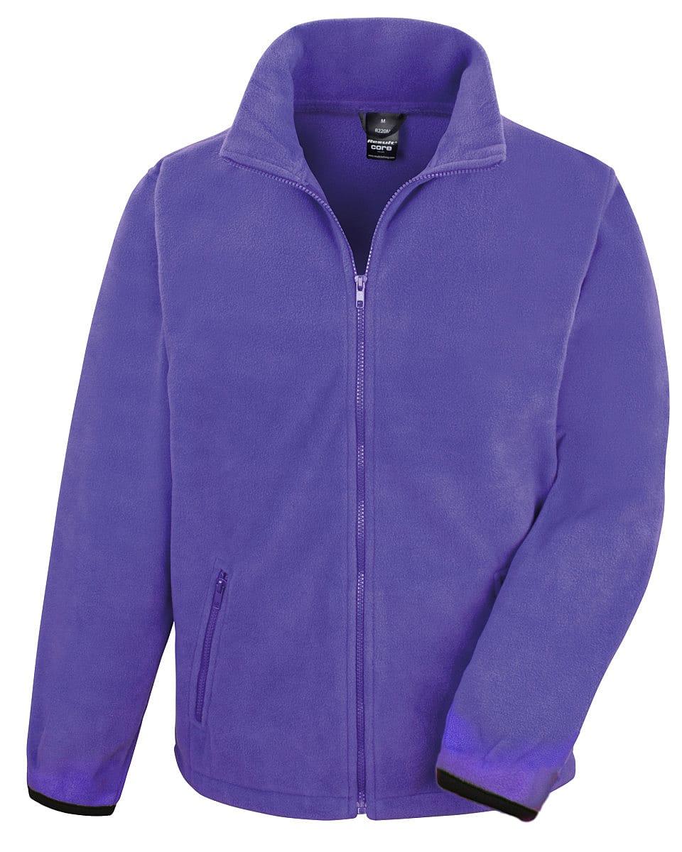 Result Core Fashion Fit Outdoor Fleece Top in Purple (Product Code: R220X)