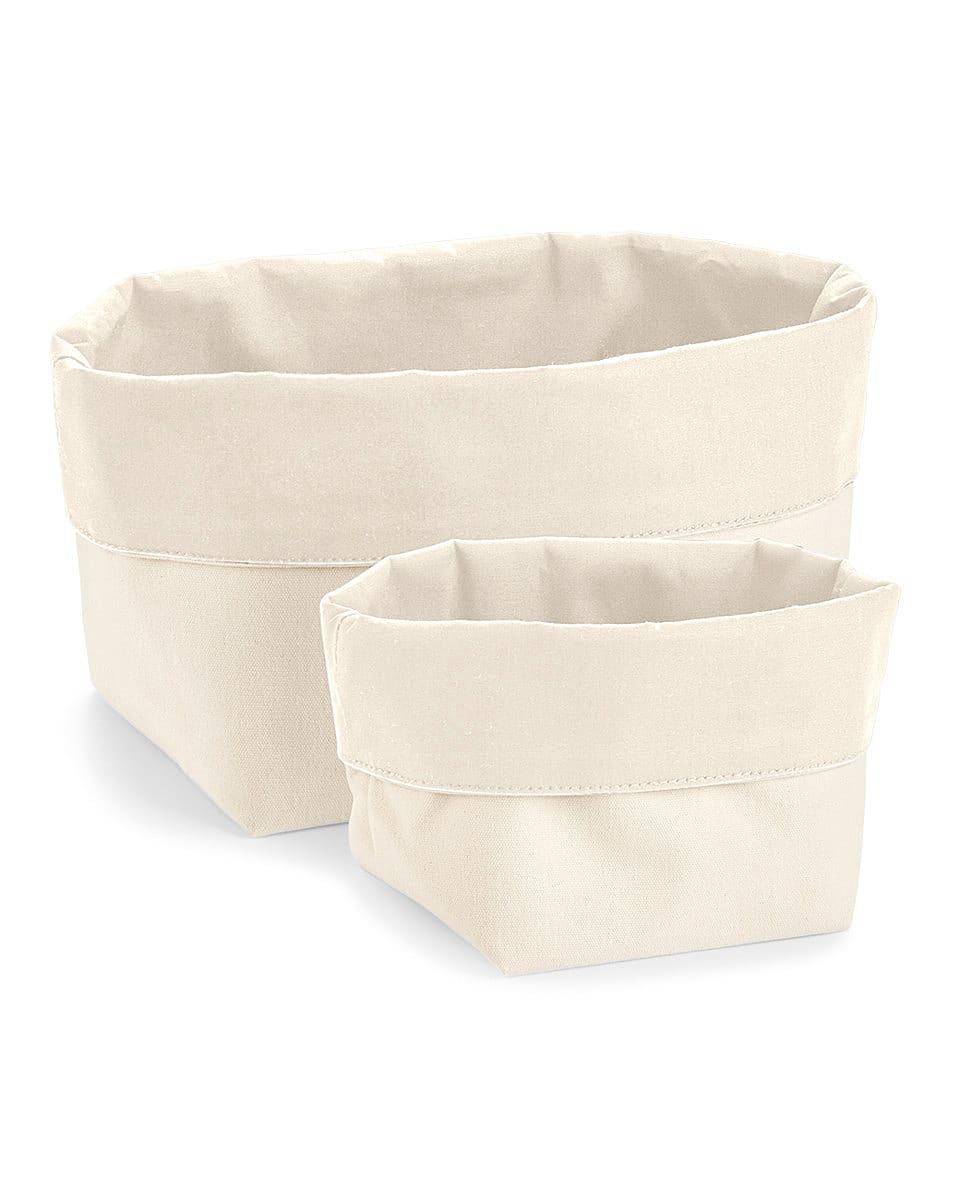 Westford Mill Reversible Canvas Organise in Natural (Product Code: W572)