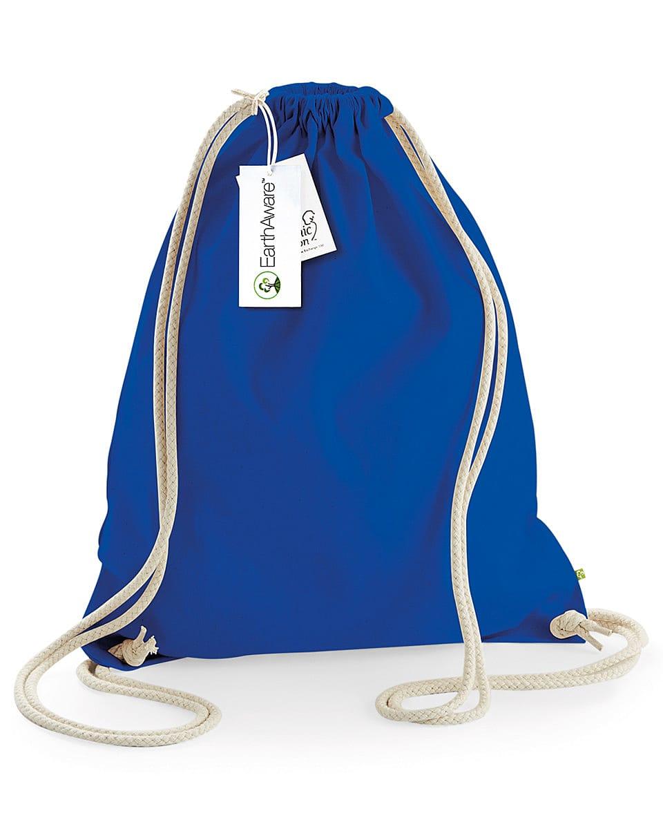 Westford Mill EarthAware Organic Gymsac in Bright Royal (Product Code: W810)