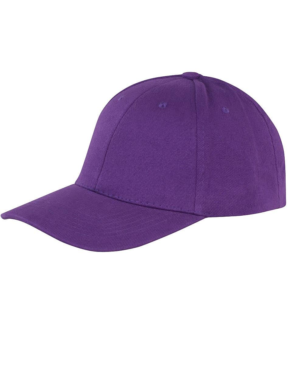 Result Core Memphis 6 Panel Cap in Purple (Product Code: RC81X)