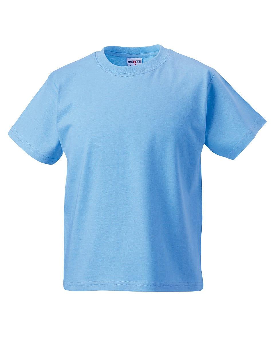 Russell Childrens Classic T-Shirt in Sky Blue (Product Code: ZT180B)