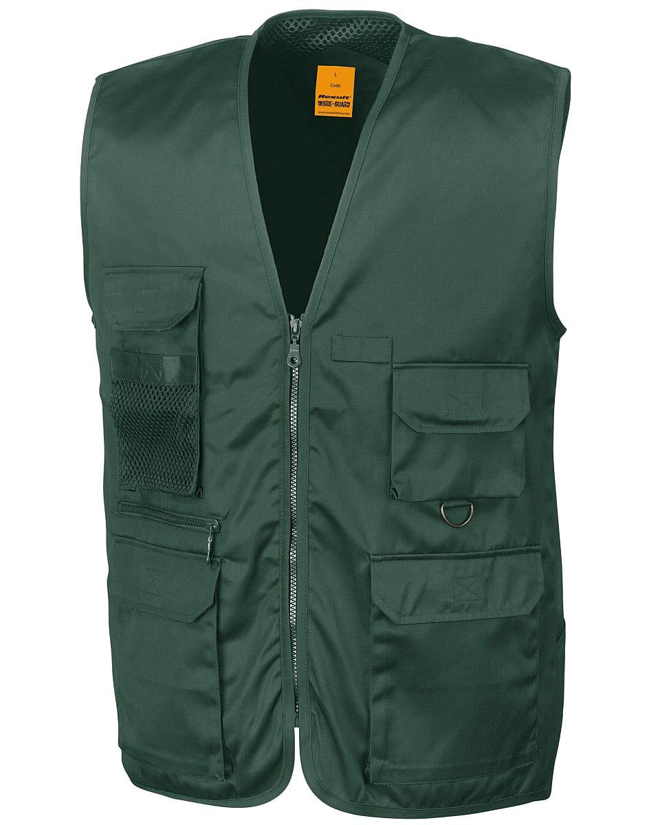 WORK GUARD by Result Safari Waistcoat R45X Workwear Supermarket