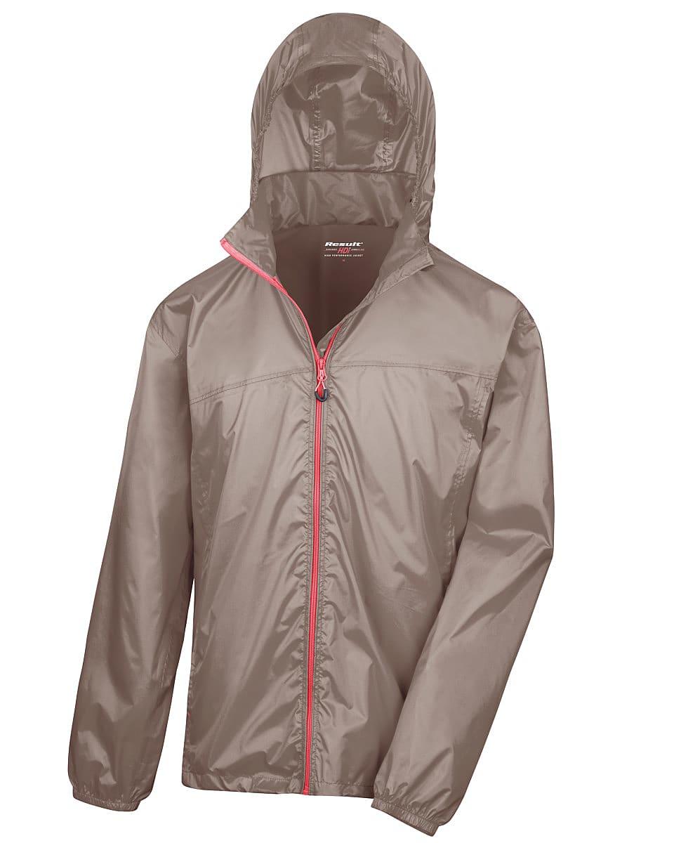 Result Urban Lightweight Stowable Jacket in Fennel / Pink (Product Code: R189X)