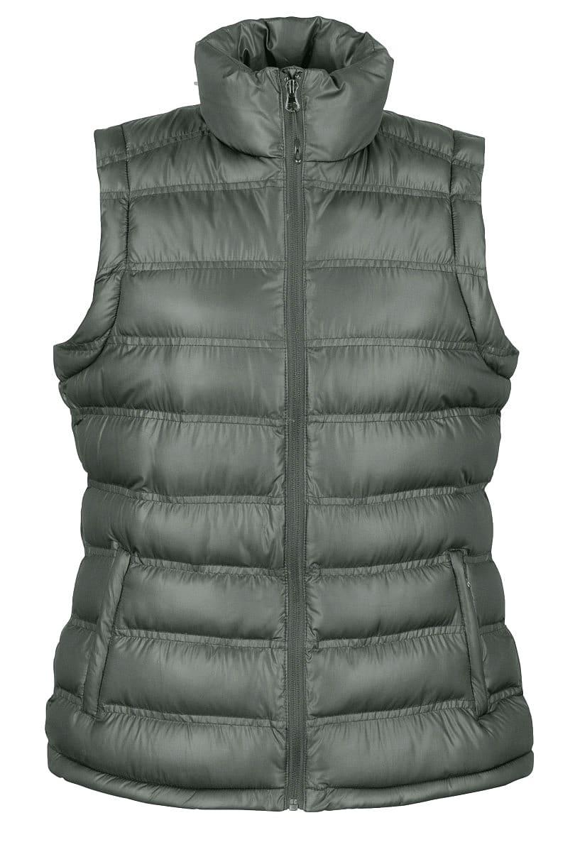 Result Urban Womens Ice Bird Padded Gilet in Frost Grey (Product Code: R193F)