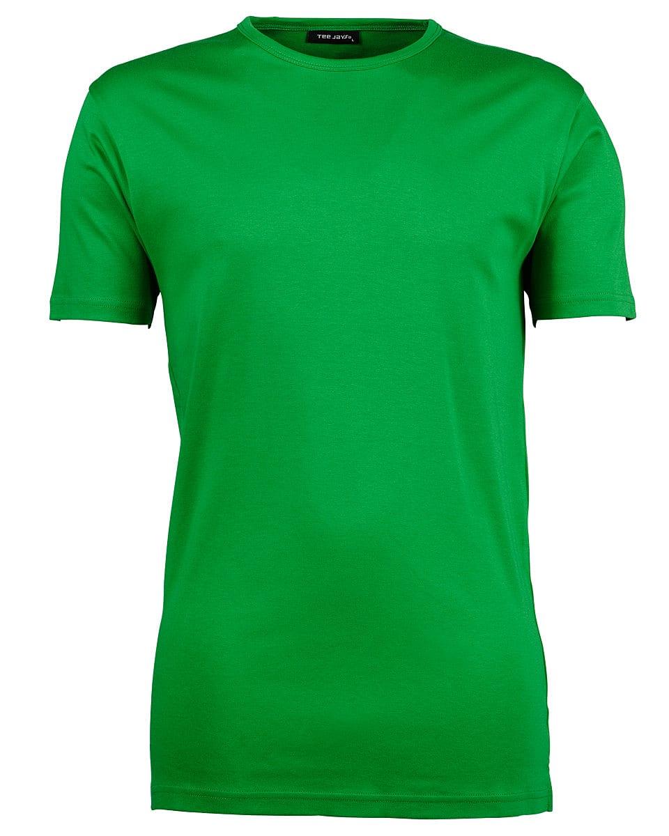 Tee Jays Mens Interlock T-Shirt in Spring Green (Product Code: TJ520)