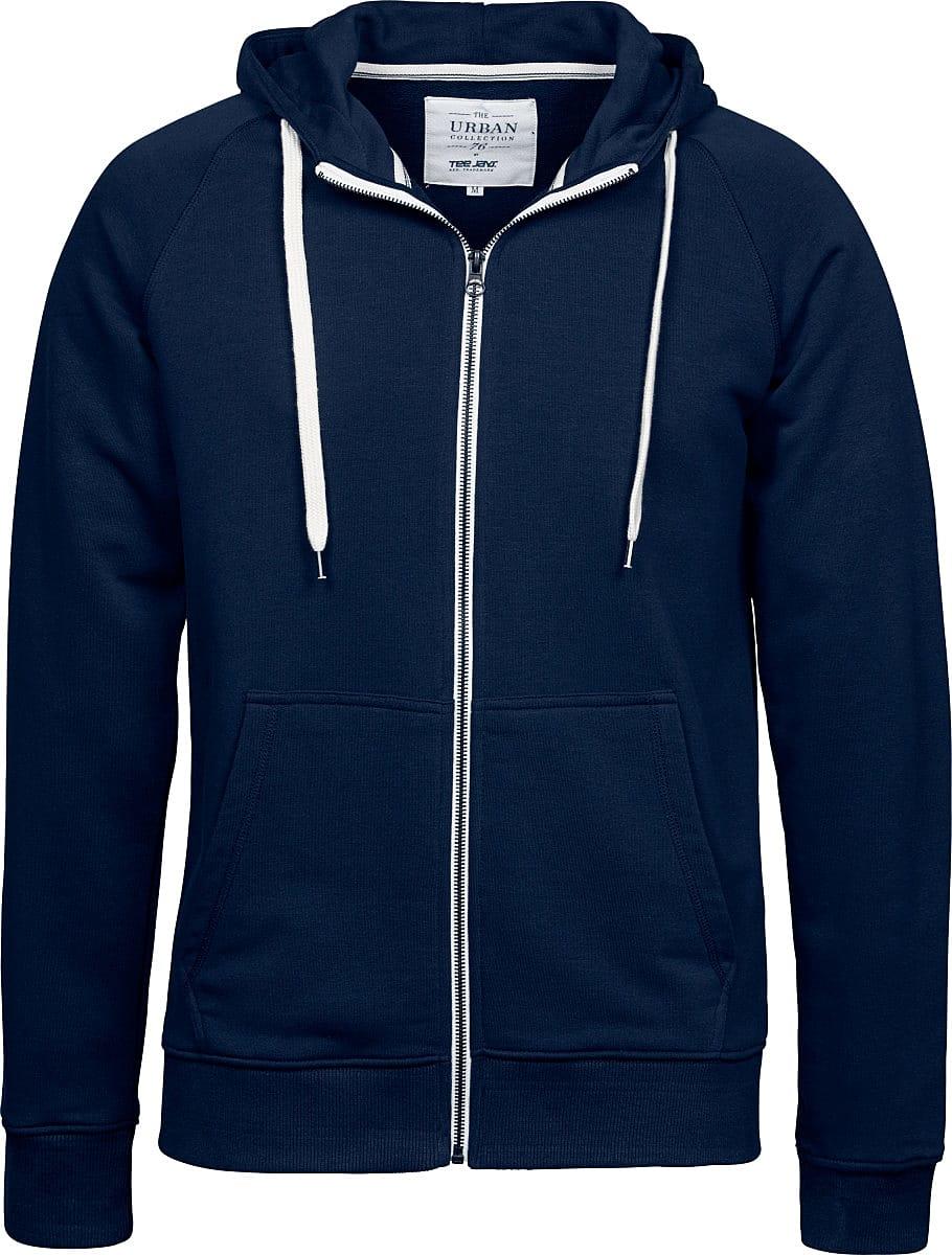 Tee Jays Urban Zip Hoodie in Navy Blue (Product Code: TJ5402)