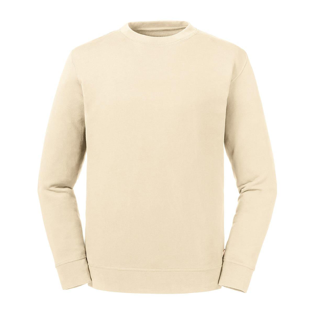 Russell Pure Organic Riussell Unisex Organic Reversible Sweat in Natural (Product Code: R208M)