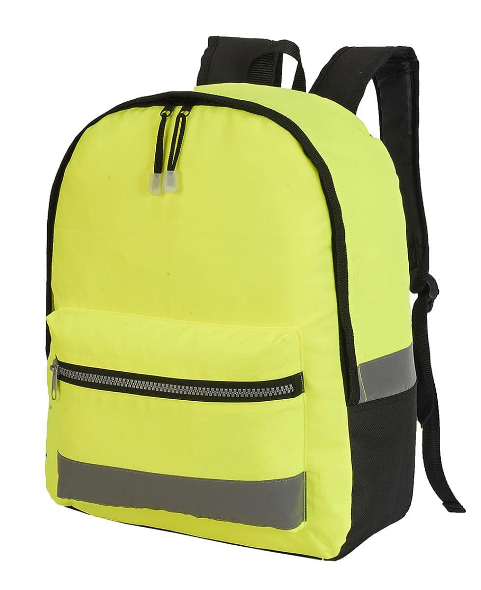 Shugon Gatwick Hi-Viz Backpack in Hi-Viz Yellow (Product Code: SH1340)