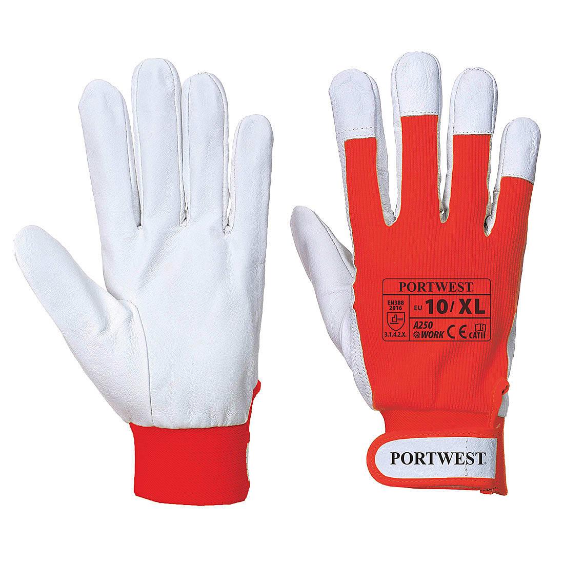 Portwest Tergsus Gloves in Red (Product Code: A250)